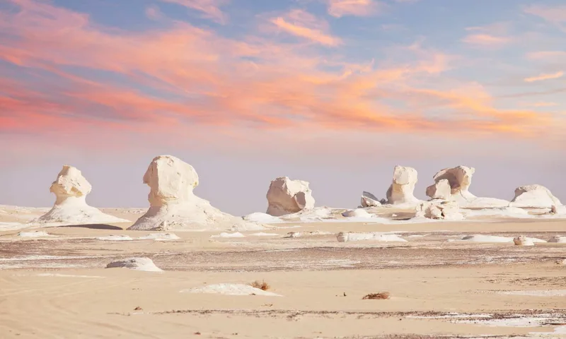white desert