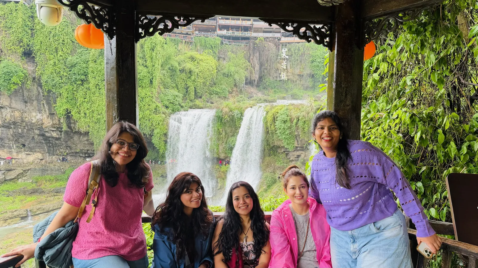 China group trip with One in the Orange Jacket.
