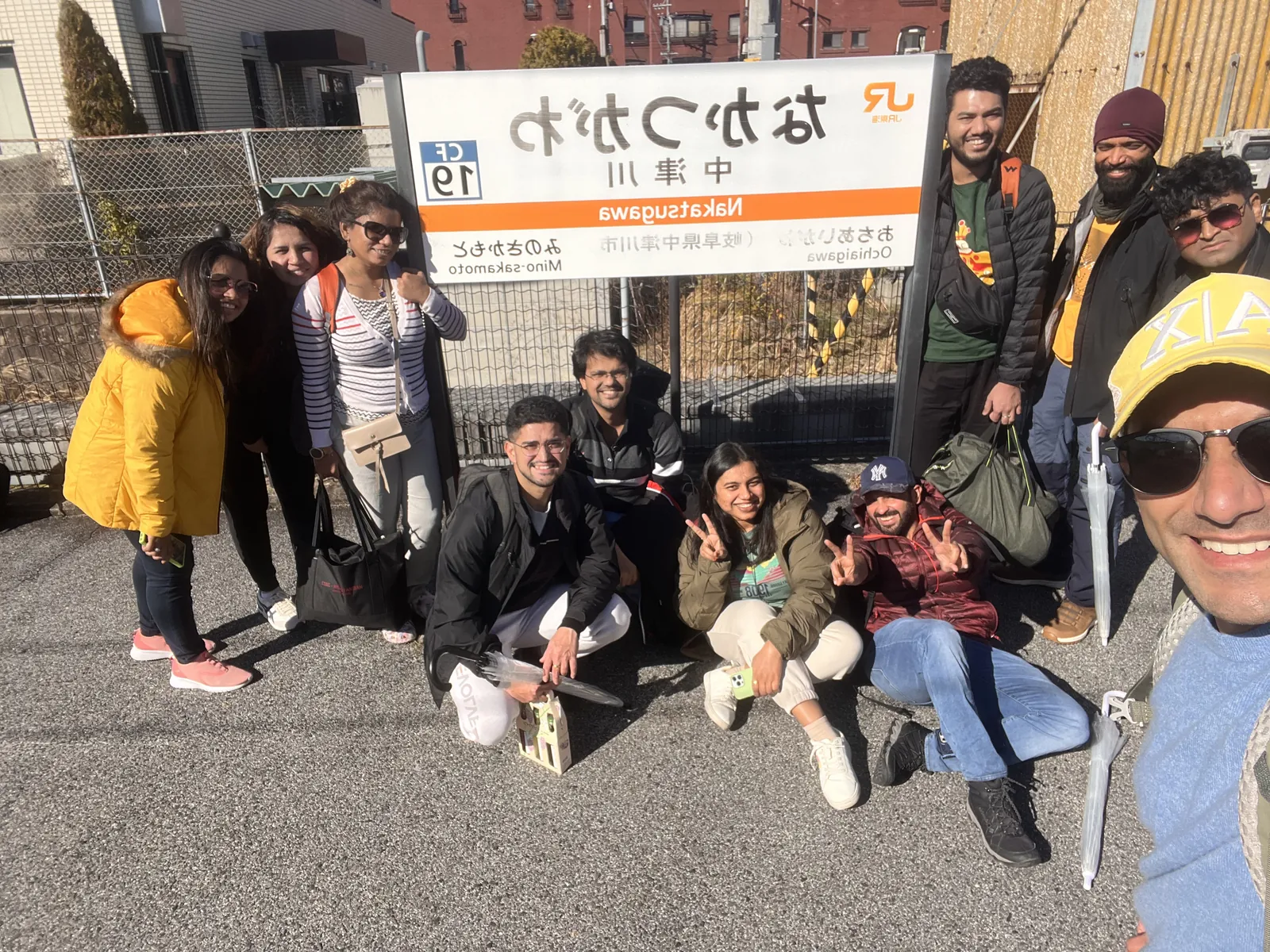 Japan group trip with One in the Orange Jacket.