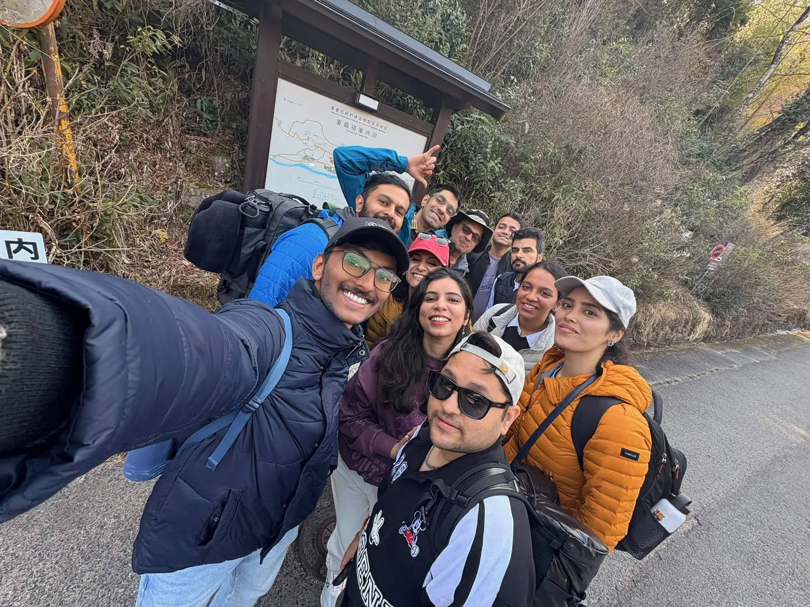 Japan group trip with One in the Orange Jacket.