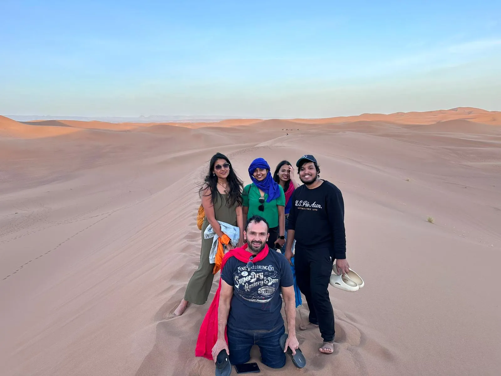 Morocco group trip with One in the Orange Jacket.
