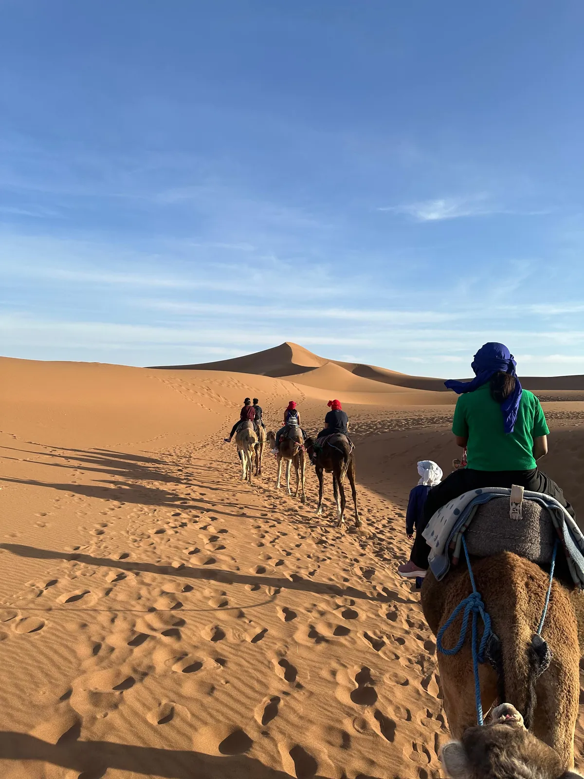Morocco group trip with One in the Orange Jacket.