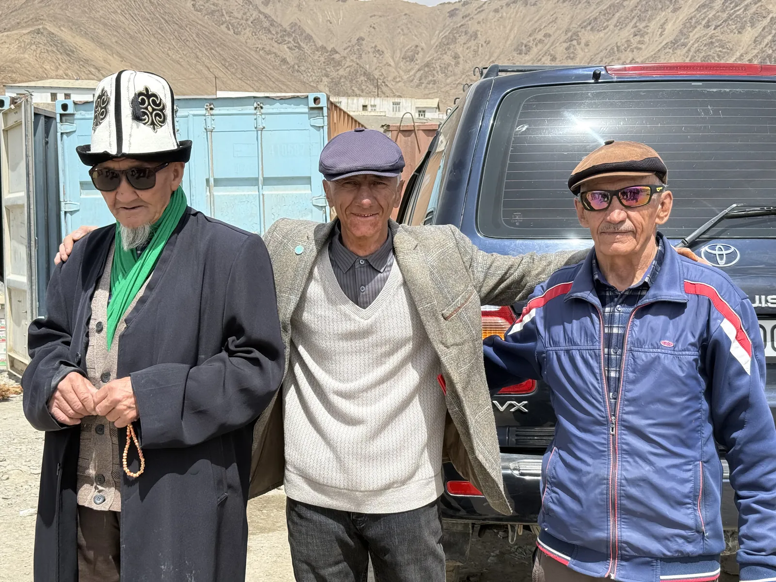 Pamir Highway group trip with One in the Orange Jacket.