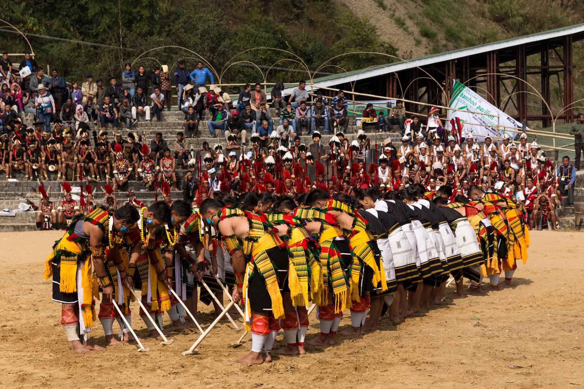 The Great Hornbill Run Competition at Hornbill Festival