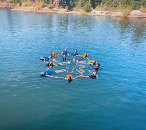 mawlyngbna river canyoning-Best meghalaya group trips
