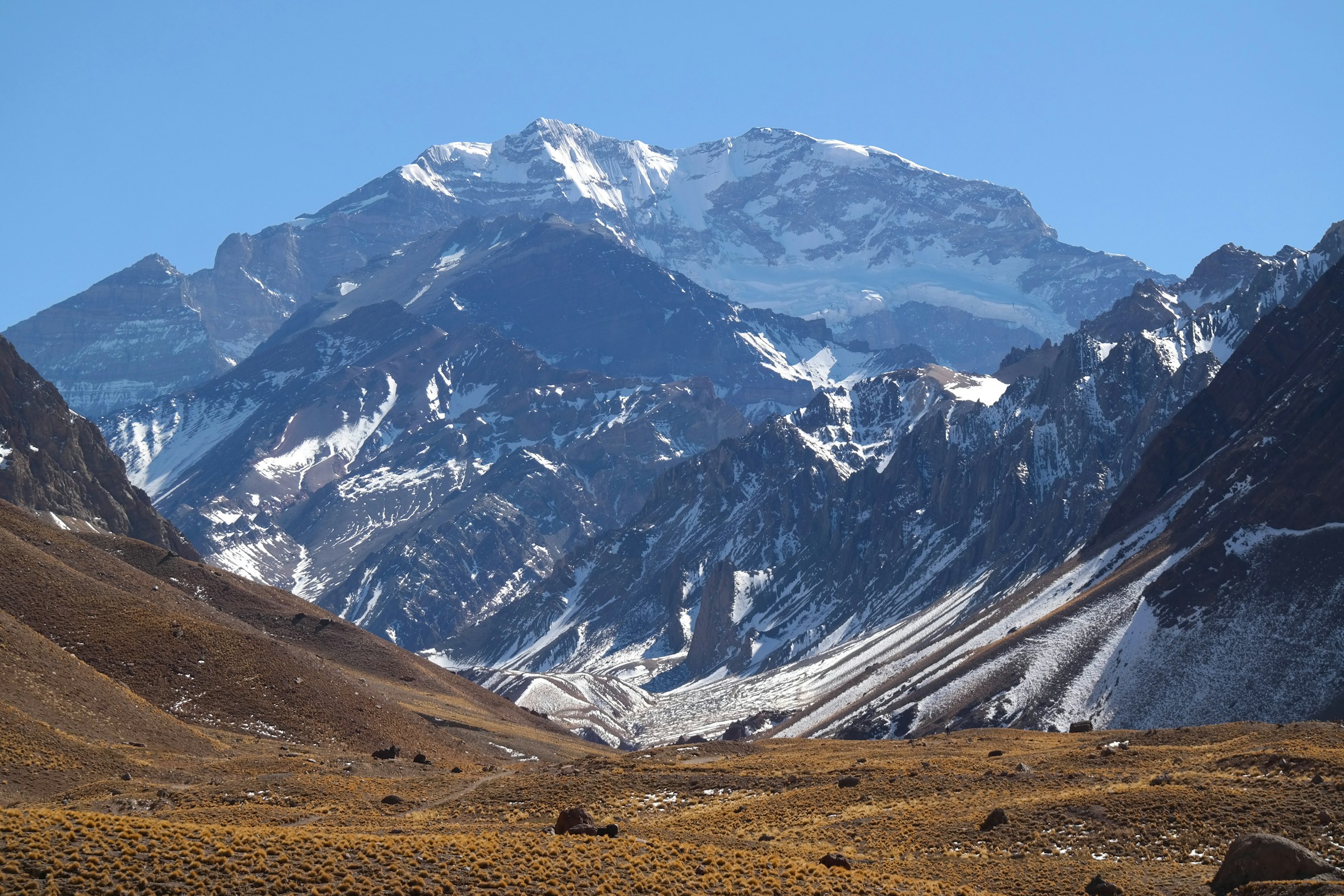 Aconcagua Day 10, MOVE TO CAMP 1 CANADA 5,050M · SLEEP
