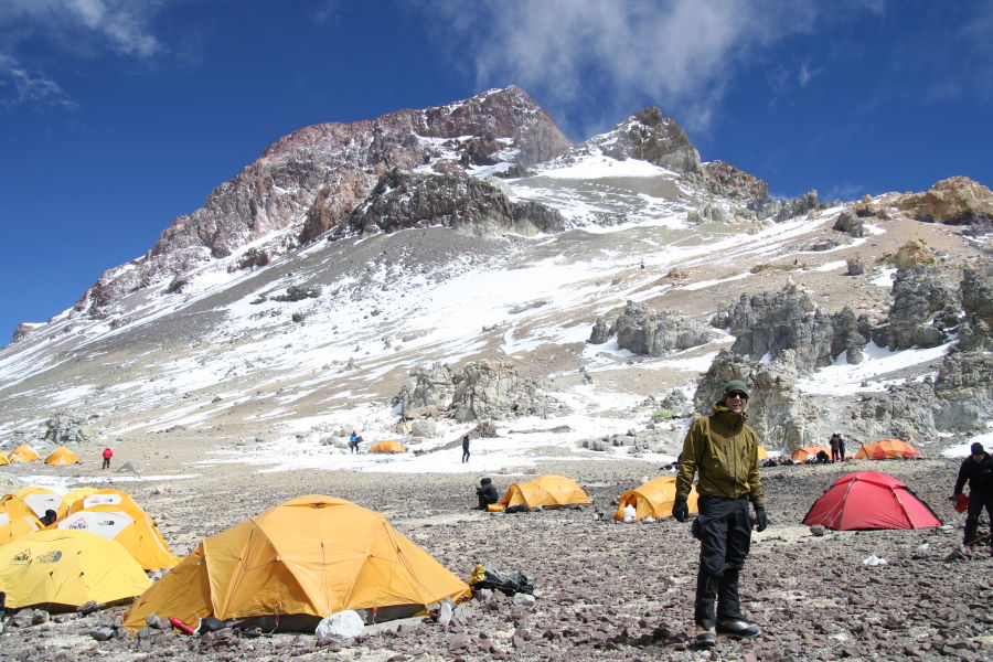 Aconcagua Day 13, MOVE TO CAMP 3 COLERA 5,970M · LIGHT LOAD