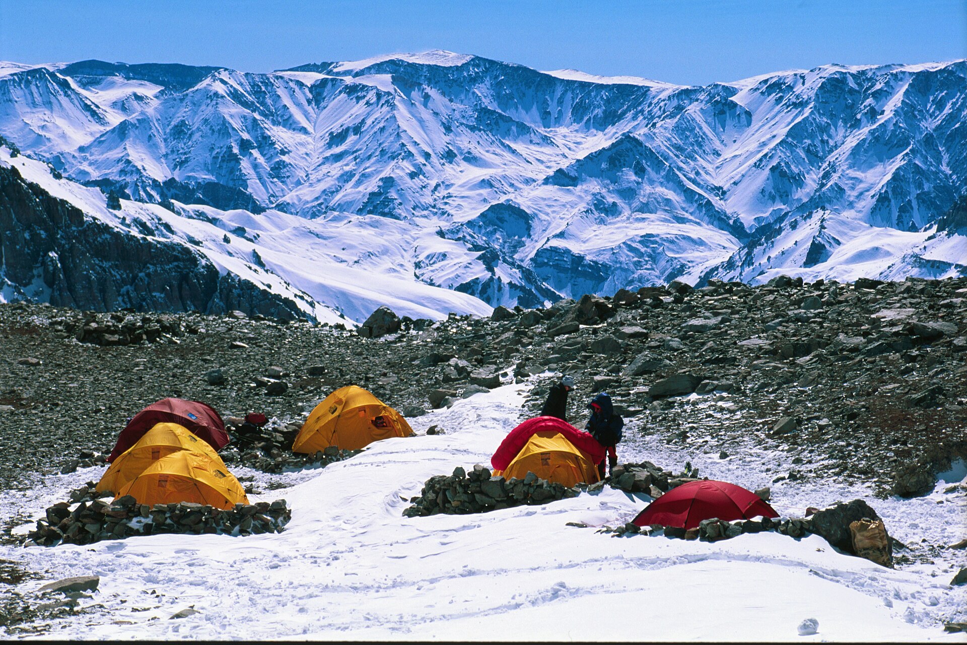 Aconcagua Day 15, DESCEND TO BASE CAMP 4,300M