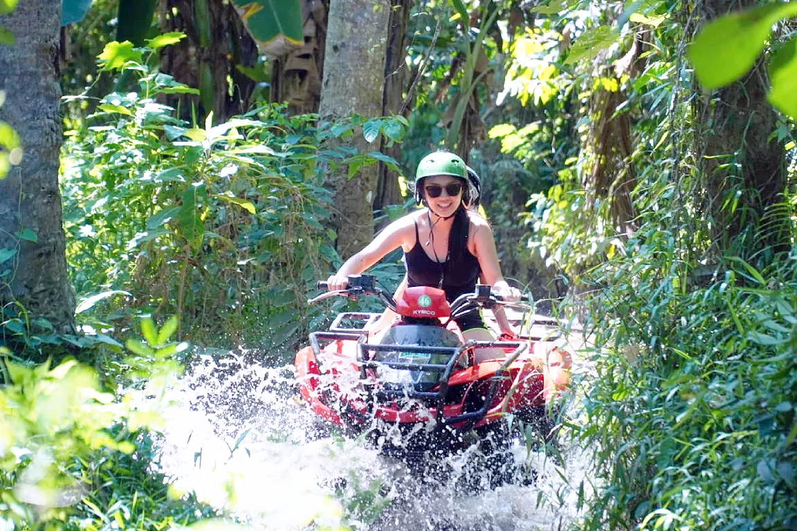 ATV jungle trail