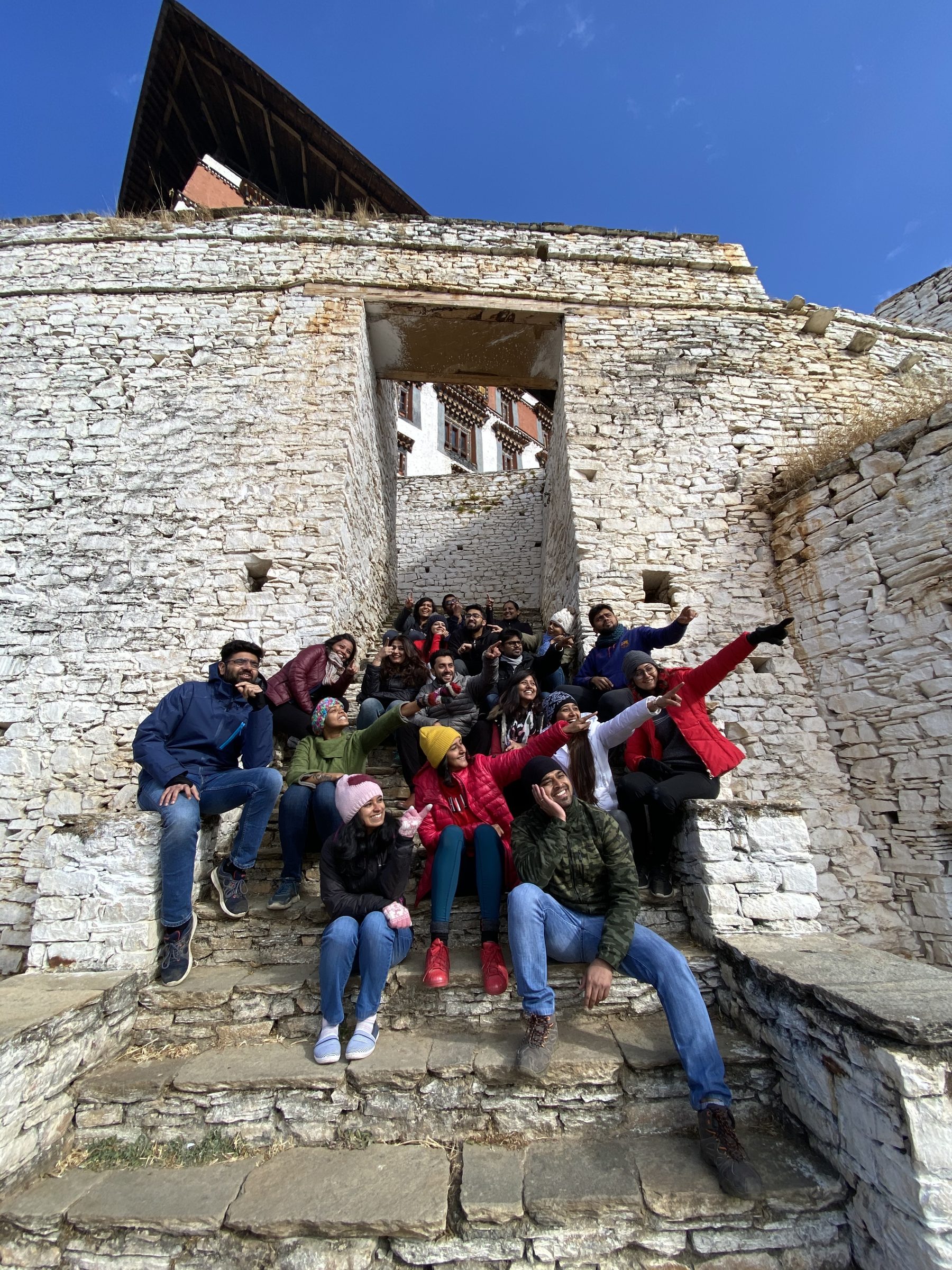 Group at Phuentsholing · Bhutan border (photo 2 of 5)