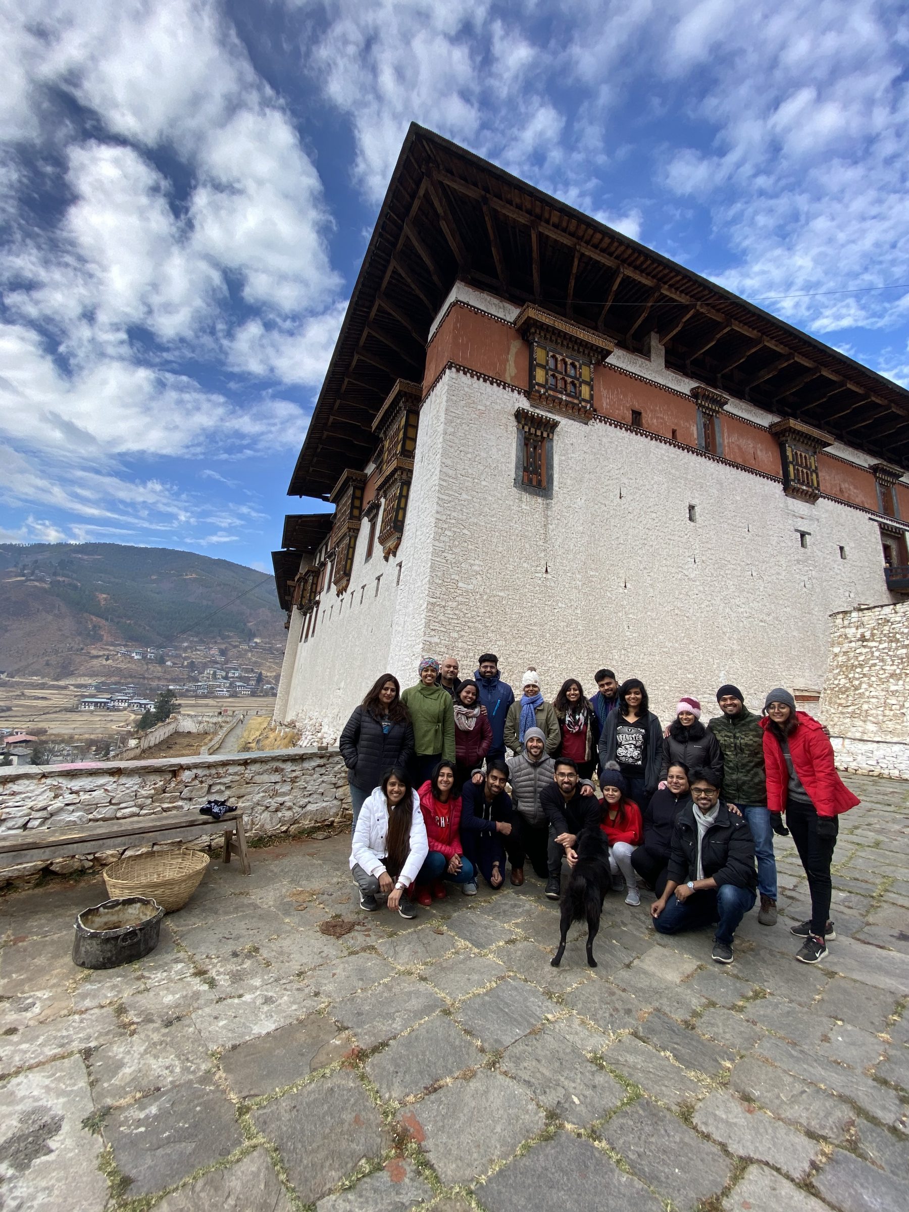 Group at Phuentsholing · Bhutan border (photo 3 of 5)