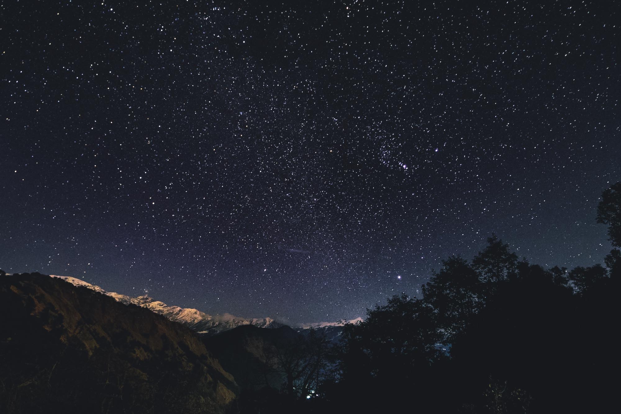 Night Sky Chandrashila