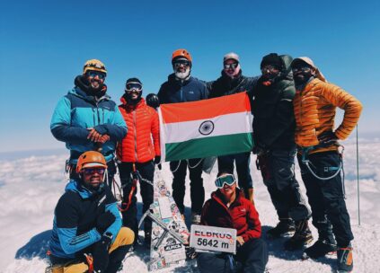 Elbrus summit push