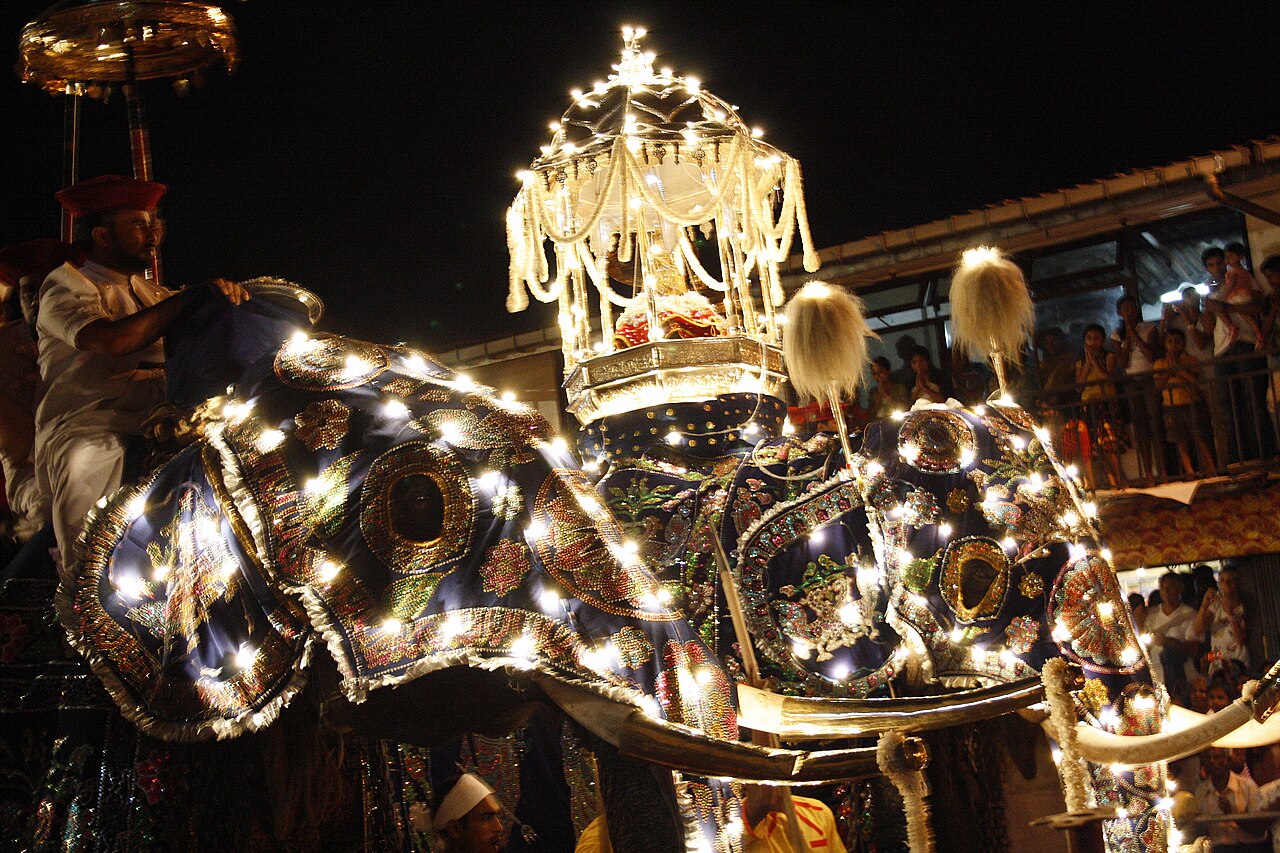 Esala Perahera travel scene