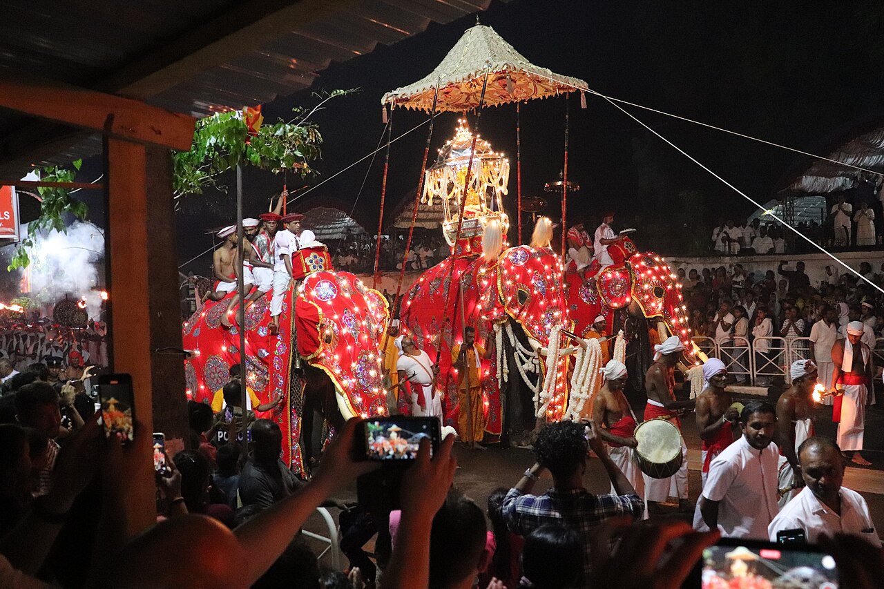 Esala Perahera travel scene