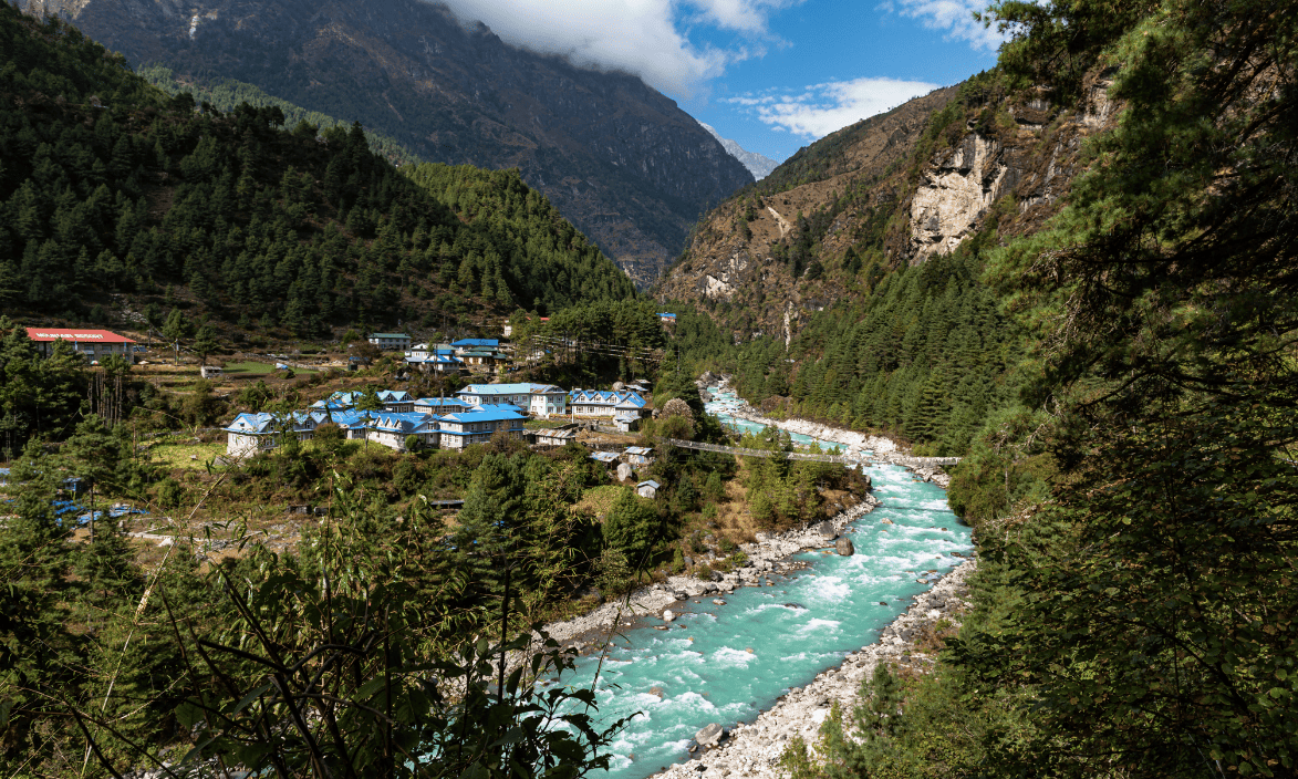 Everest Base Camp, Day 3: PHAKDING TO NAMCHE (photo 2 of 4)