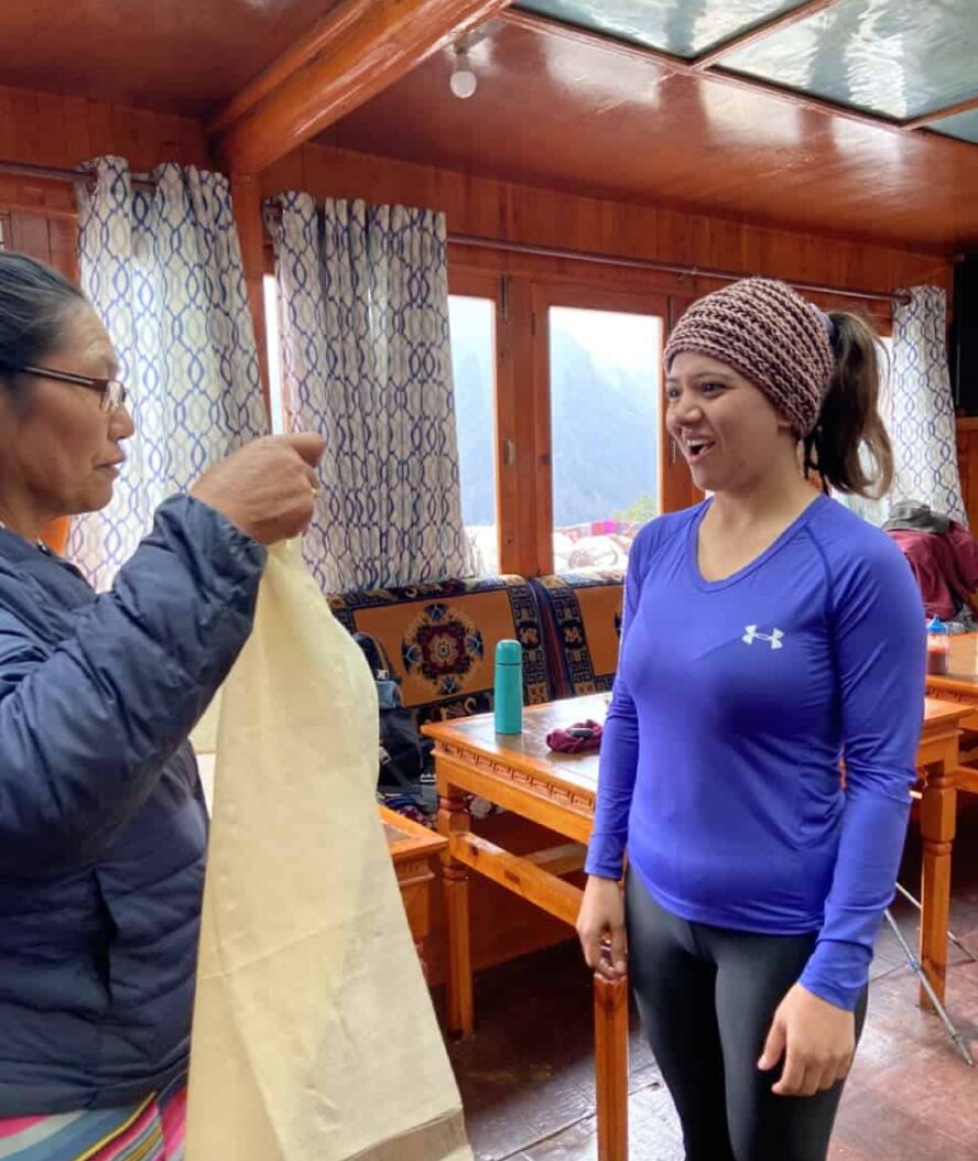 Everest Base Camp, Day 4: NAMCHE TO KYANGJUMA (photo 3 of 4)