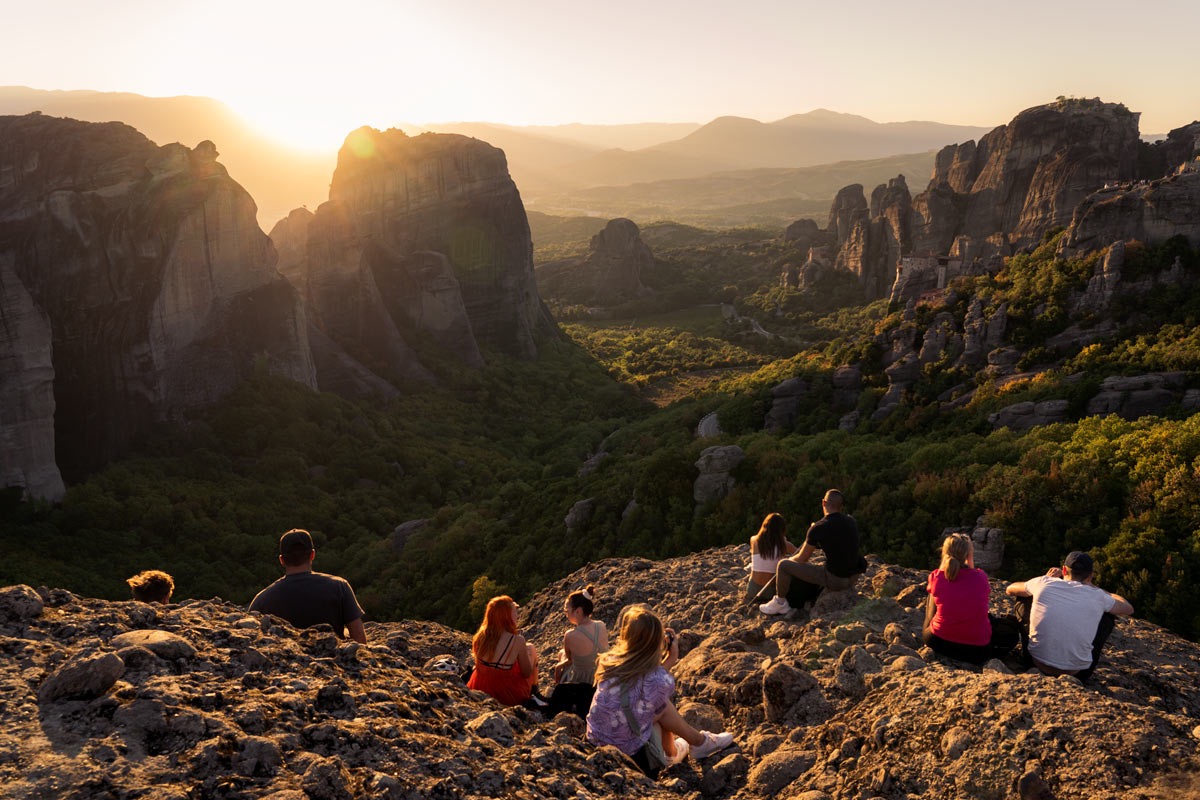 Meteora landscape