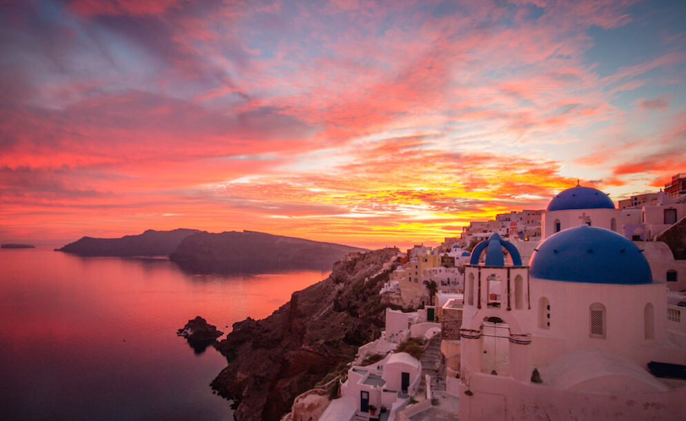 Santorini sunset