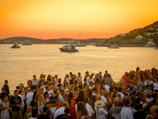 Mykonos party