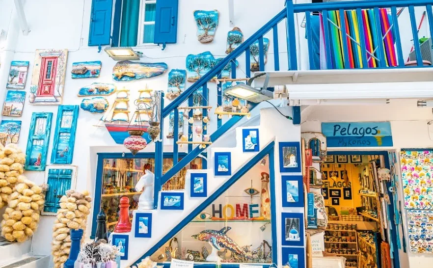 Shopping Greece