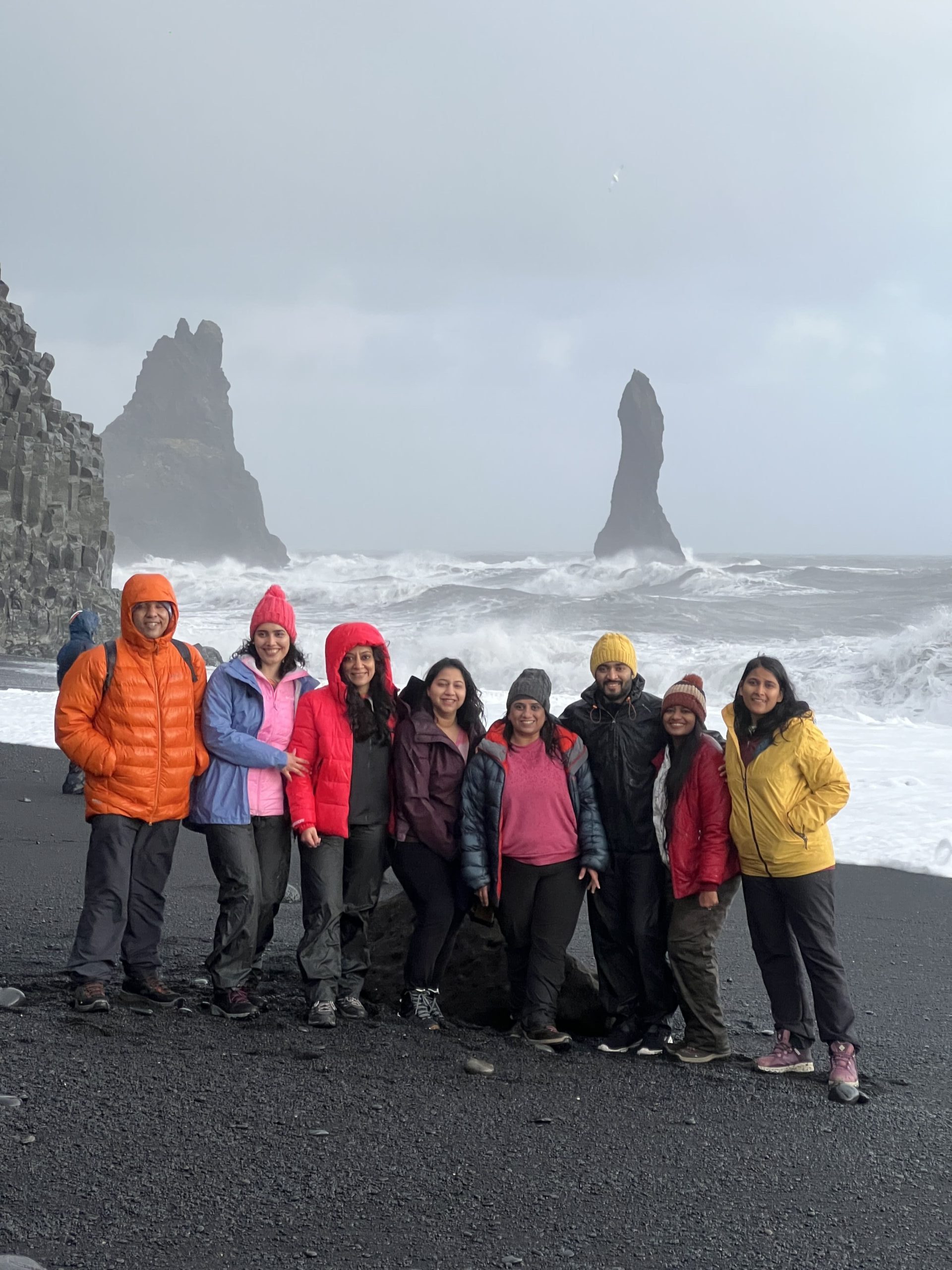 Iceland travel scene