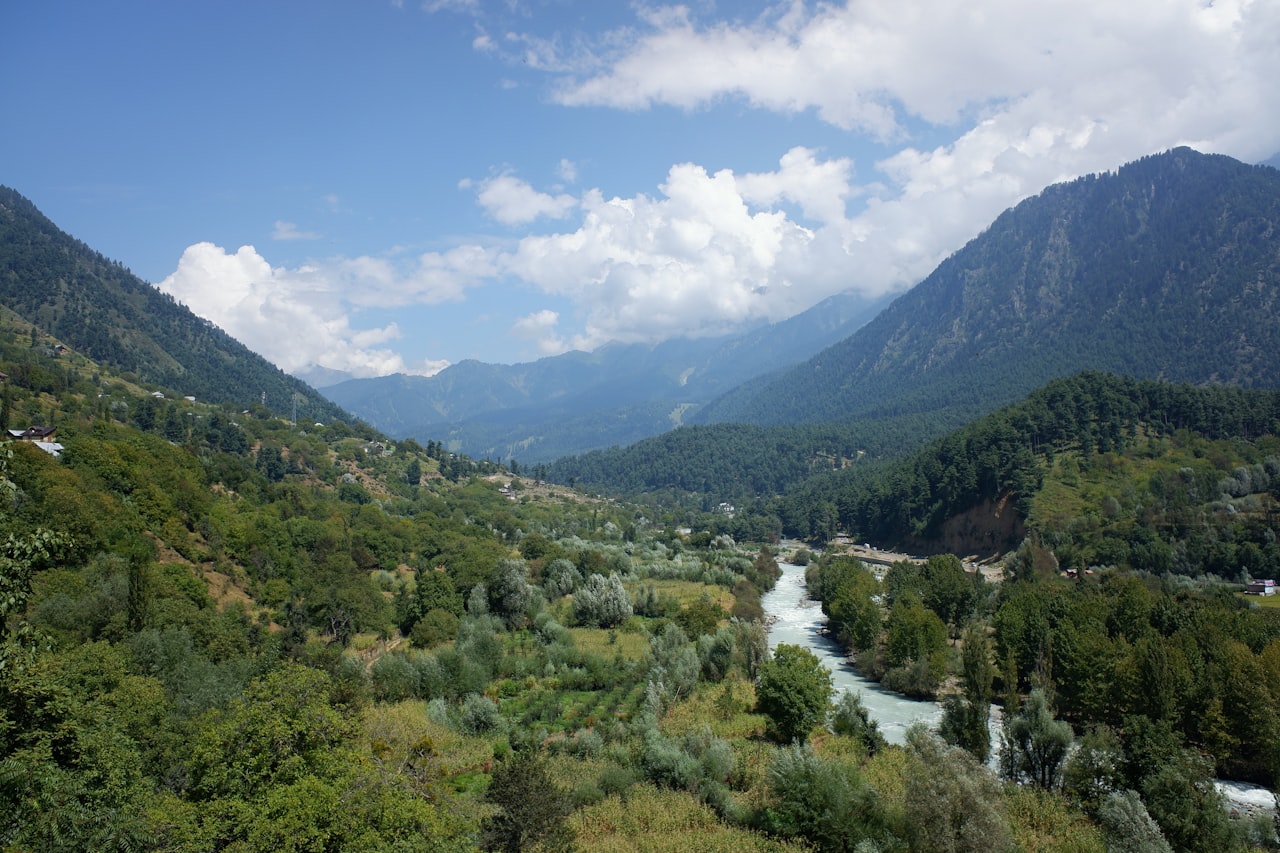 Kashmir valley river