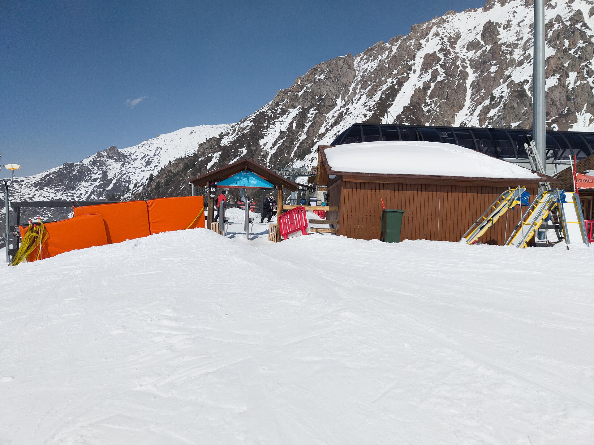 Shymbulak ski slope at 2,260 metres