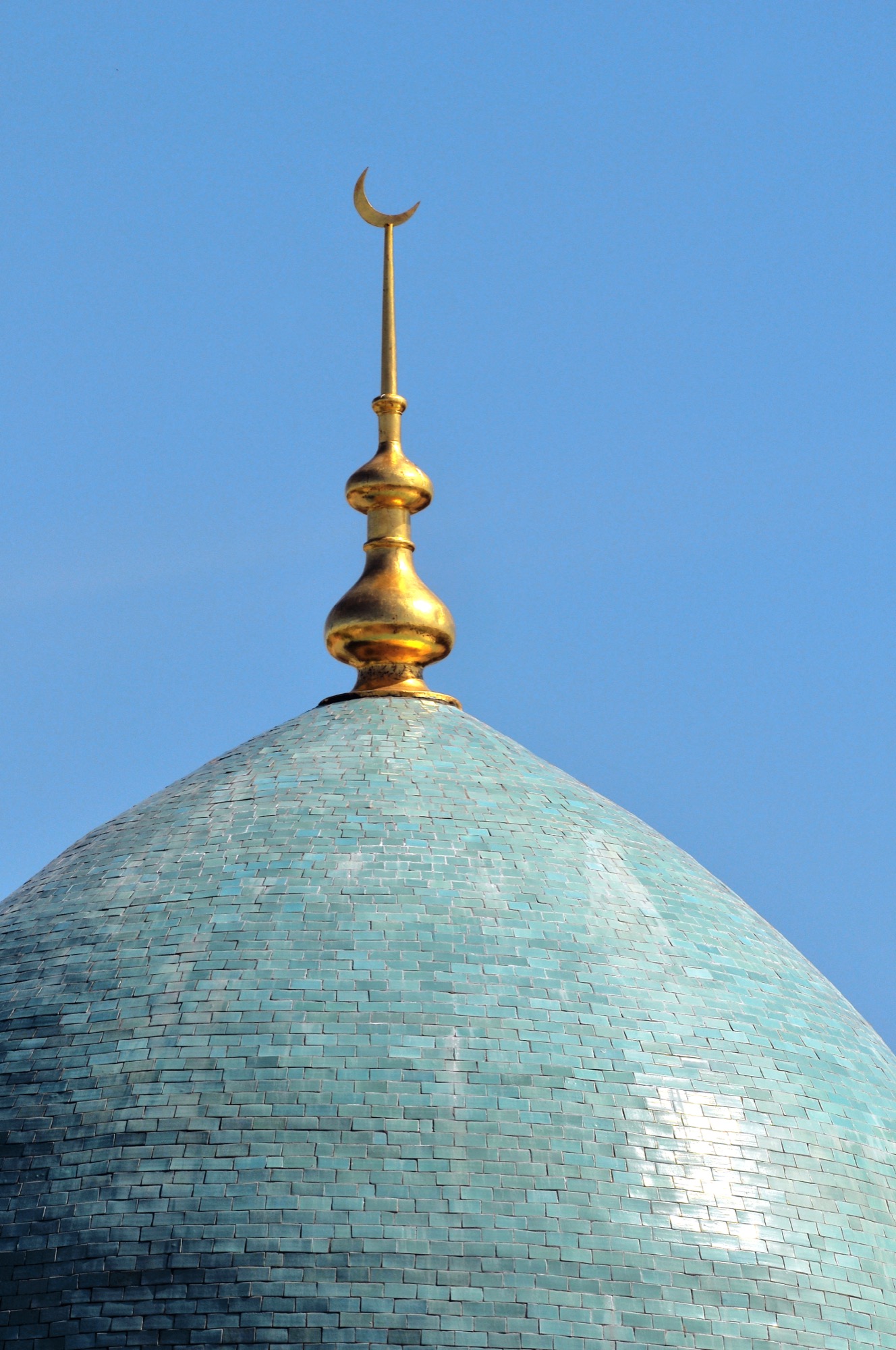 A dome at the Hast Imam complex, Tashkent