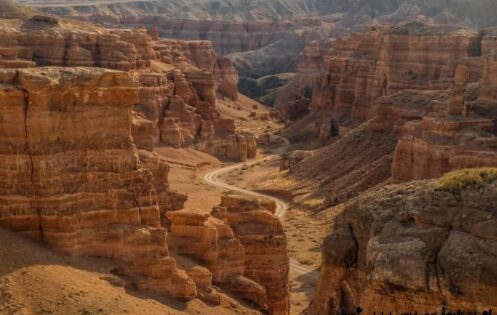 Charyn Canyon from the rim
