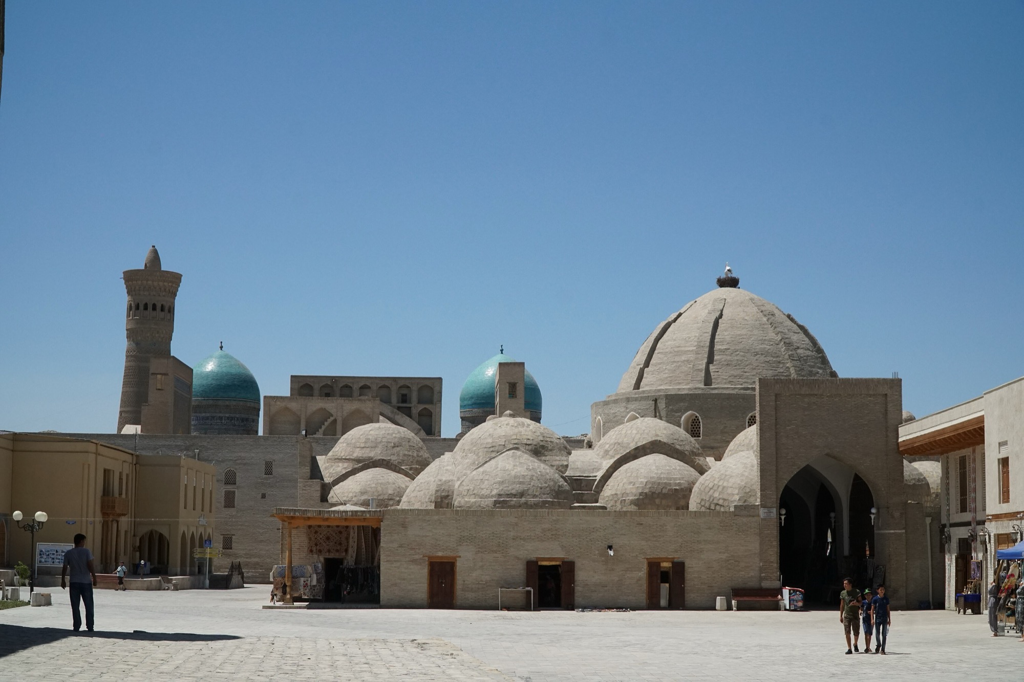 The trading domes of Bukhara