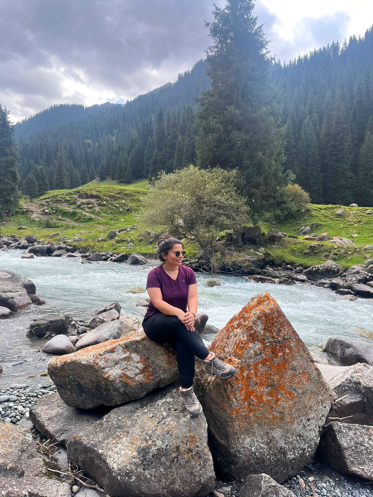 Ak-Tau range landscape
