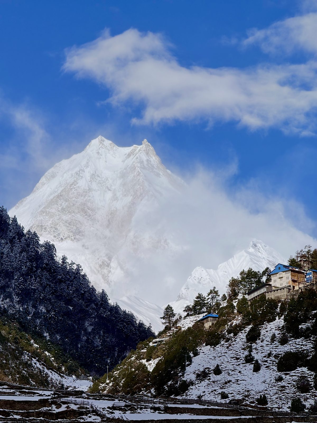 Forest trail toward Namrung