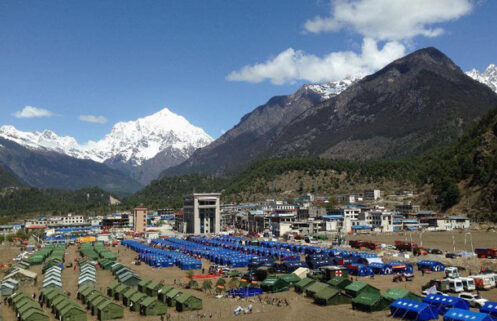 Gyirong / Kerung town Tibet