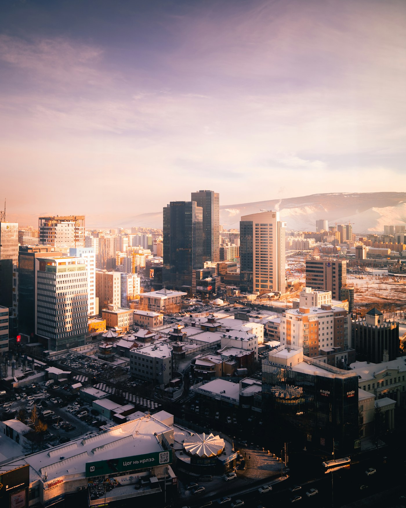 Ulaanbaatar in winter
