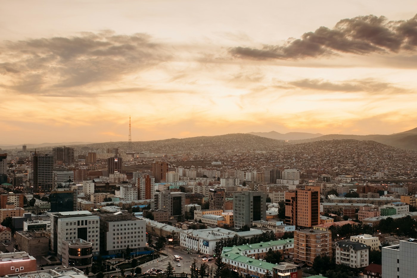Ulaanbaatar skyline