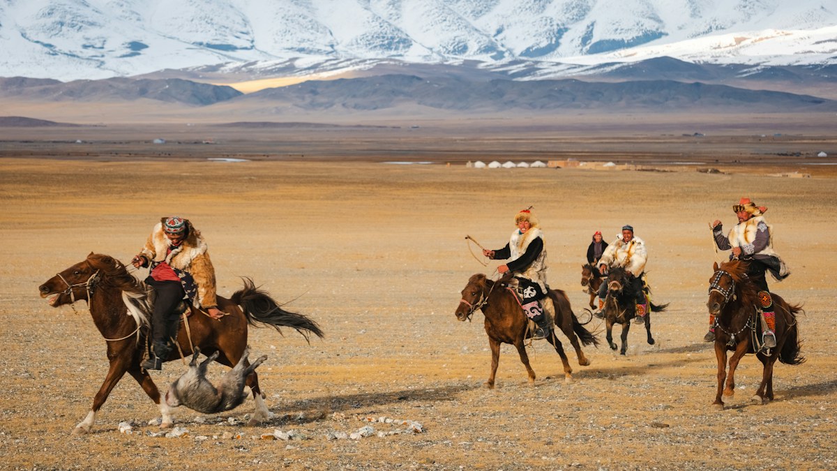 Riders on the steppe