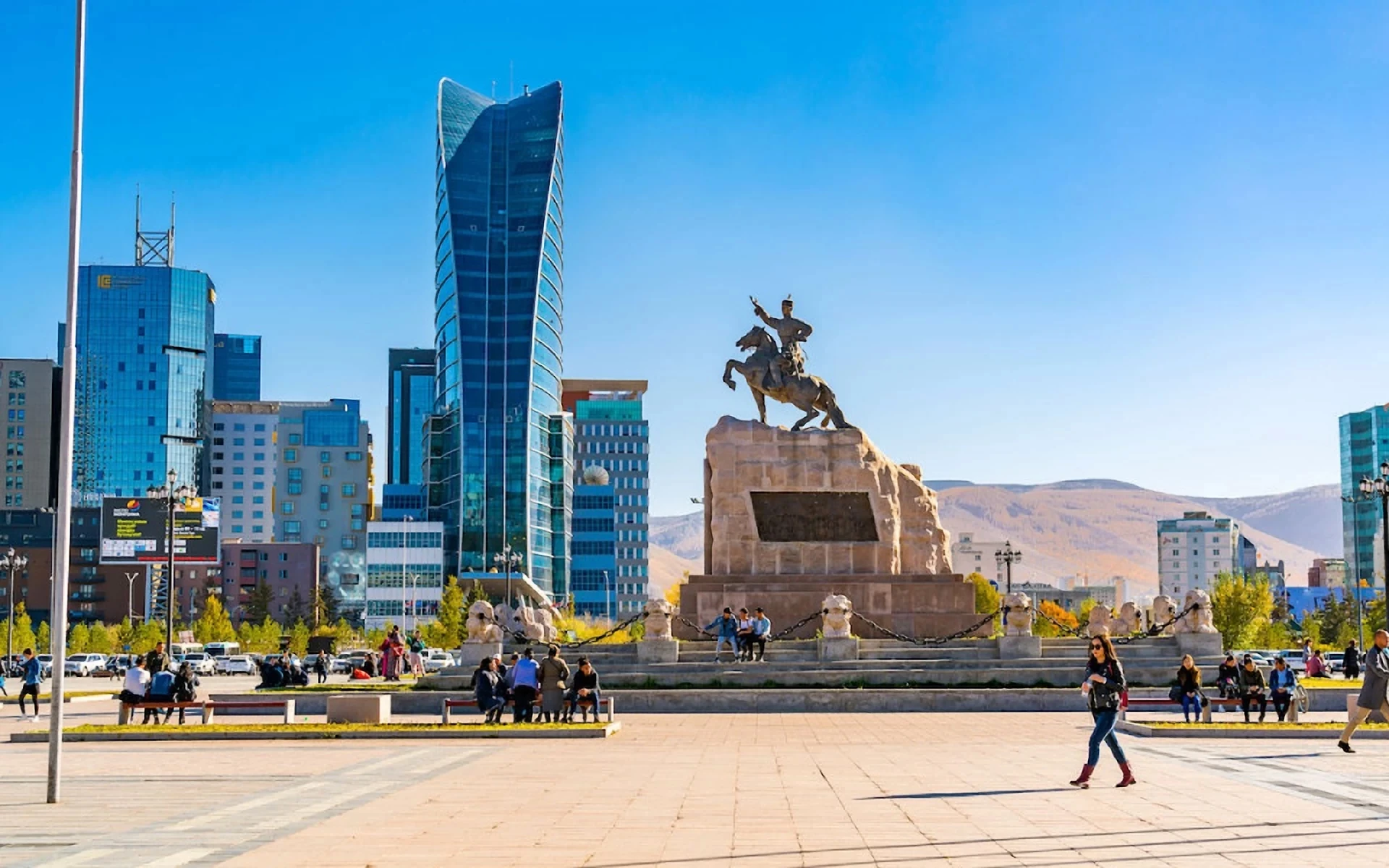 Ulaanbaatar night