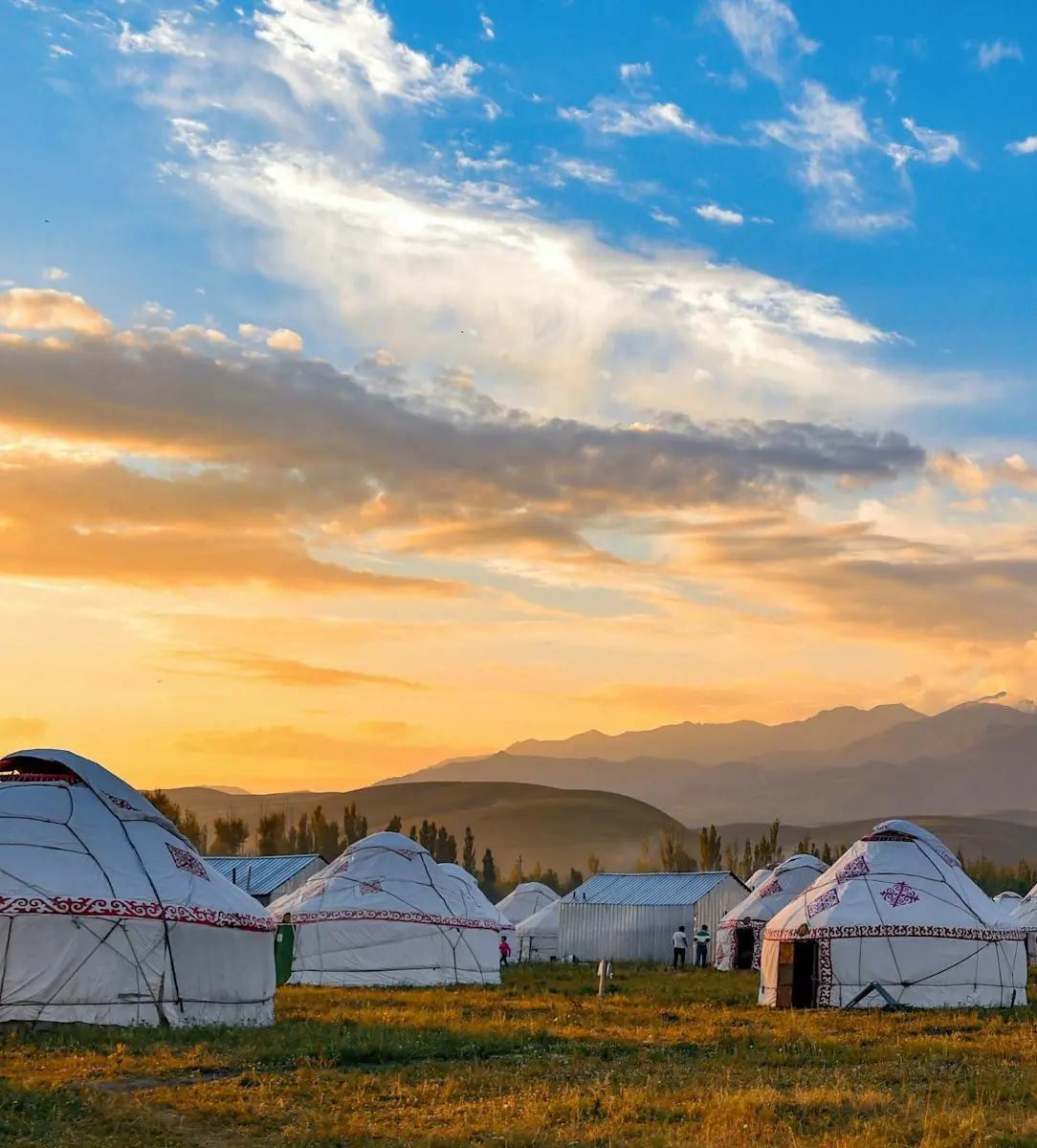 Mongolia travel scene