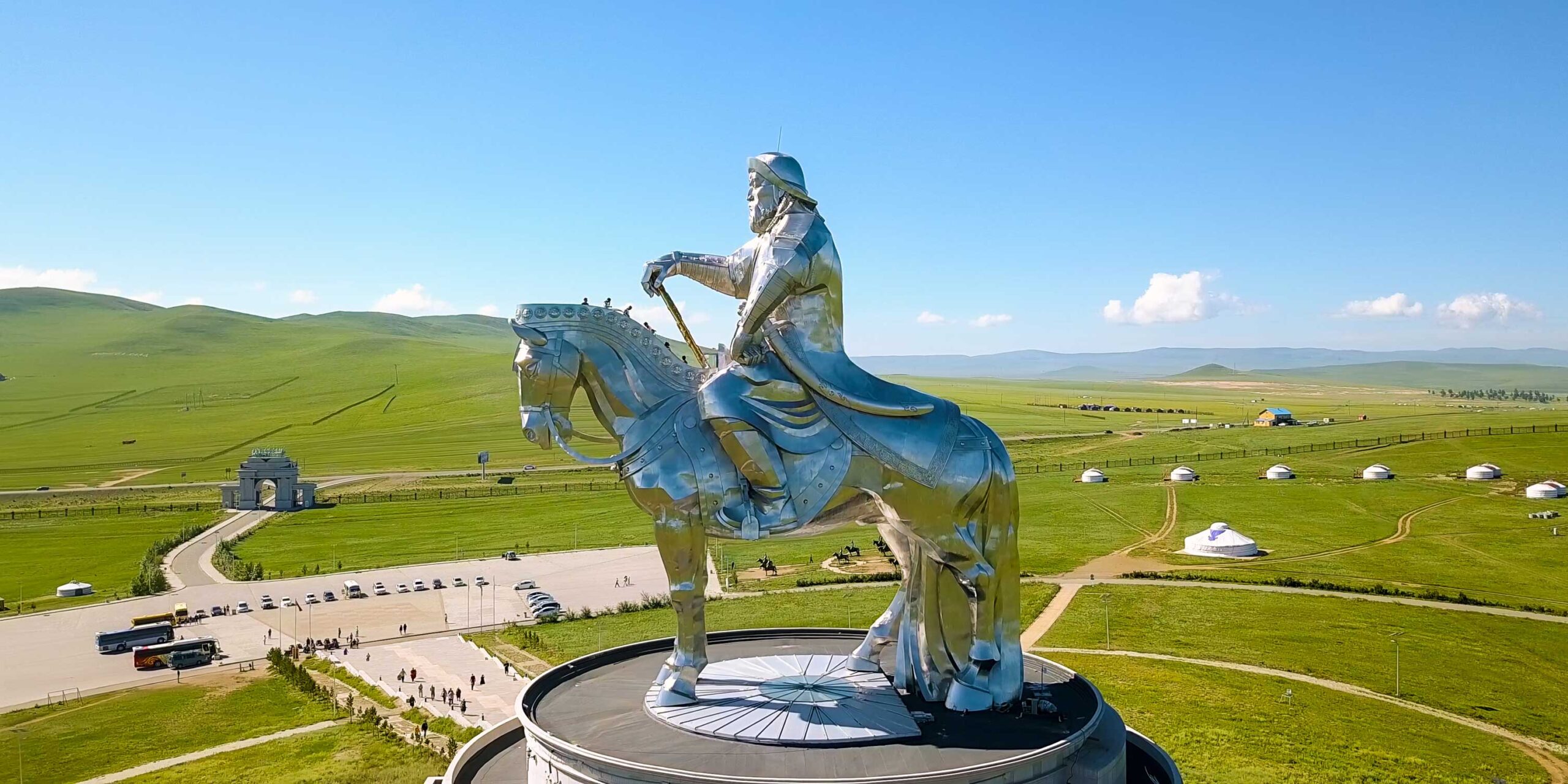 Genghis Khan statue