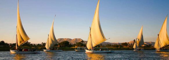 Felucca ride on the Nile, Egypt Day 10