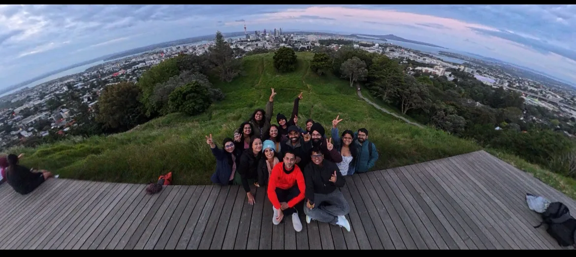 New zealand day 1 group landscape city ocean