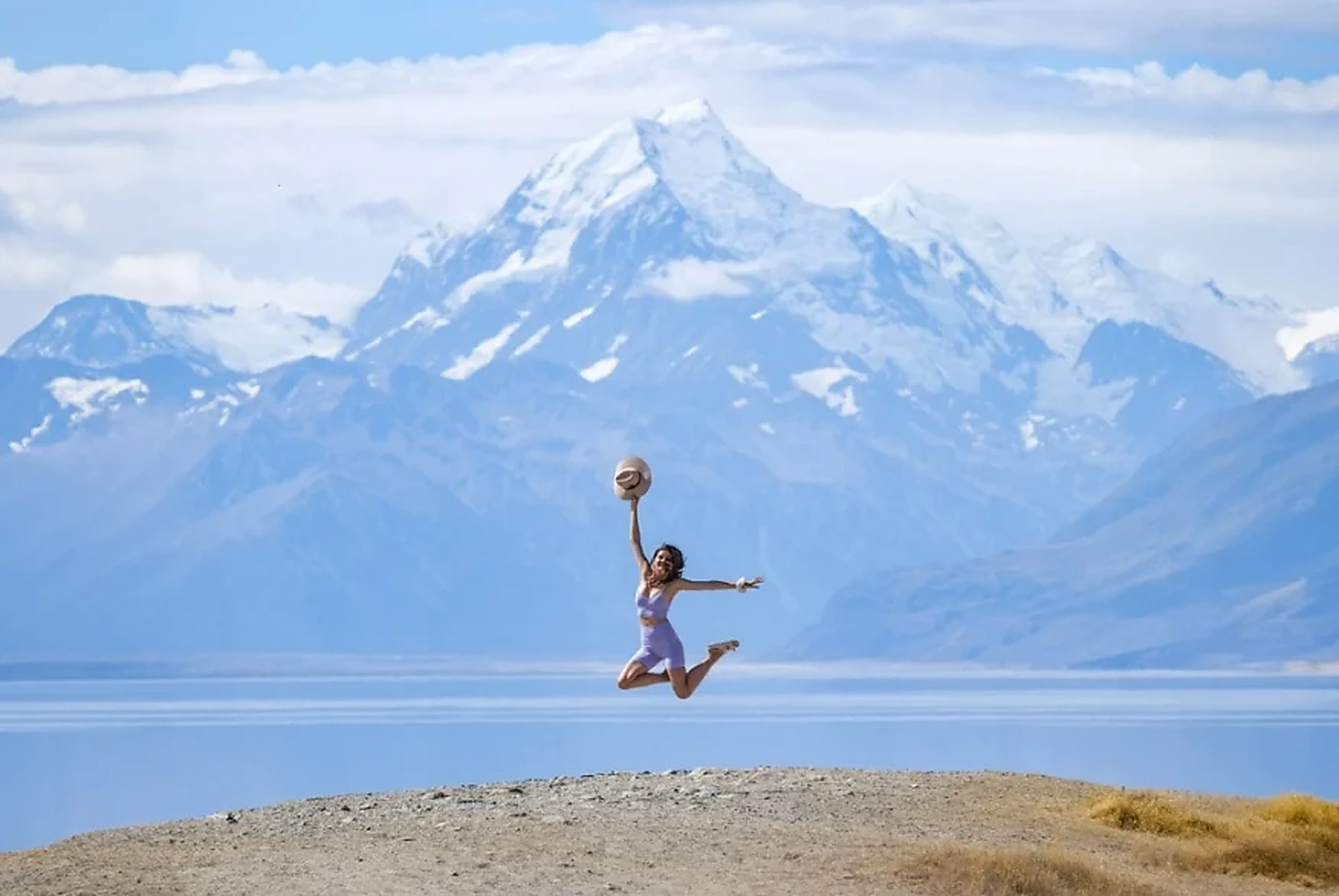 Lake Pukaki Mt Cook viewpoint