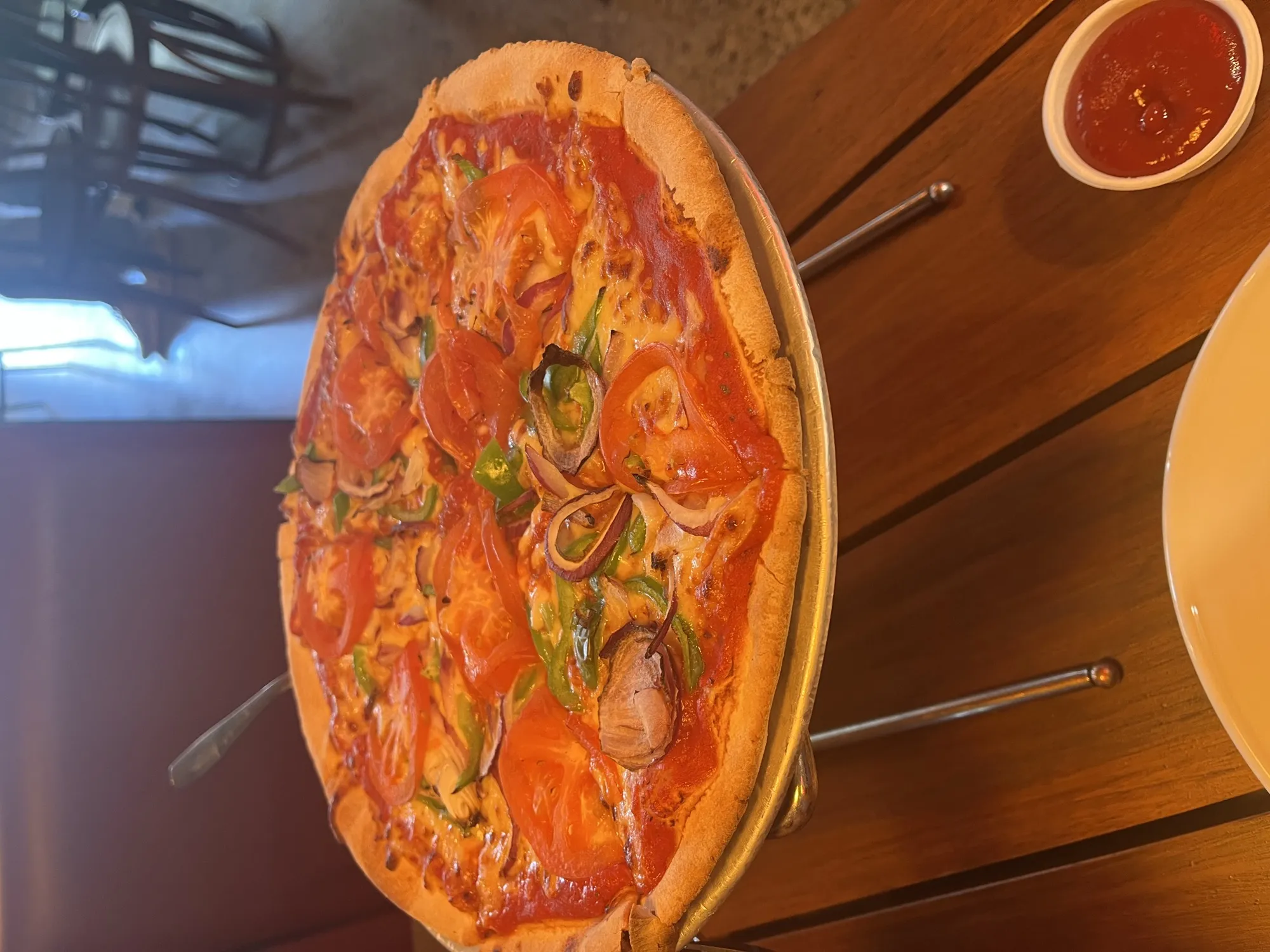 New zealand trip food pizza stand