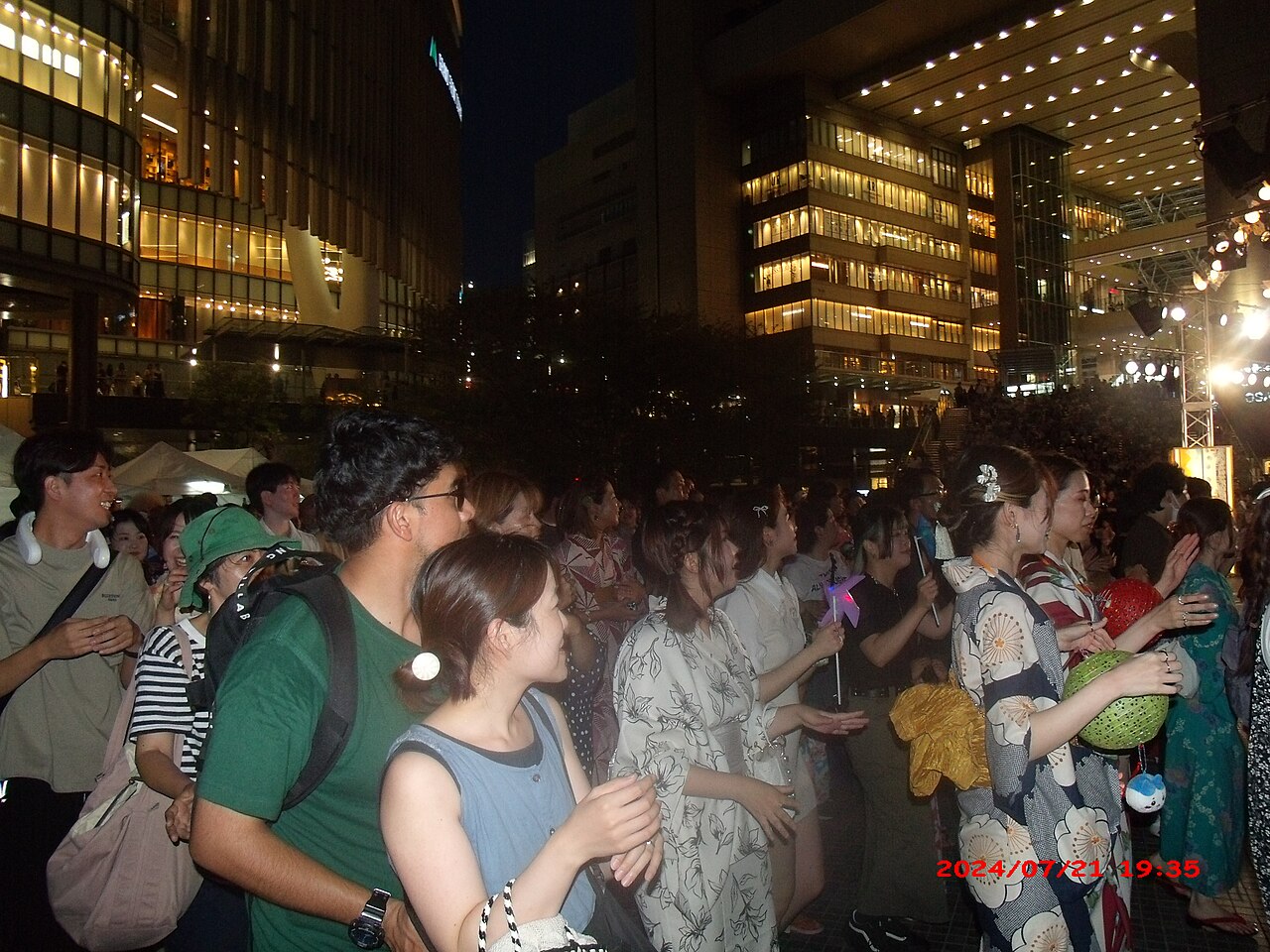 Obon travel scene