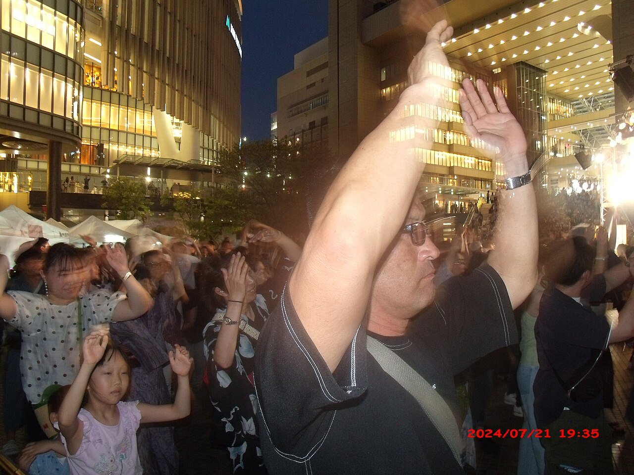 Obon travel scene