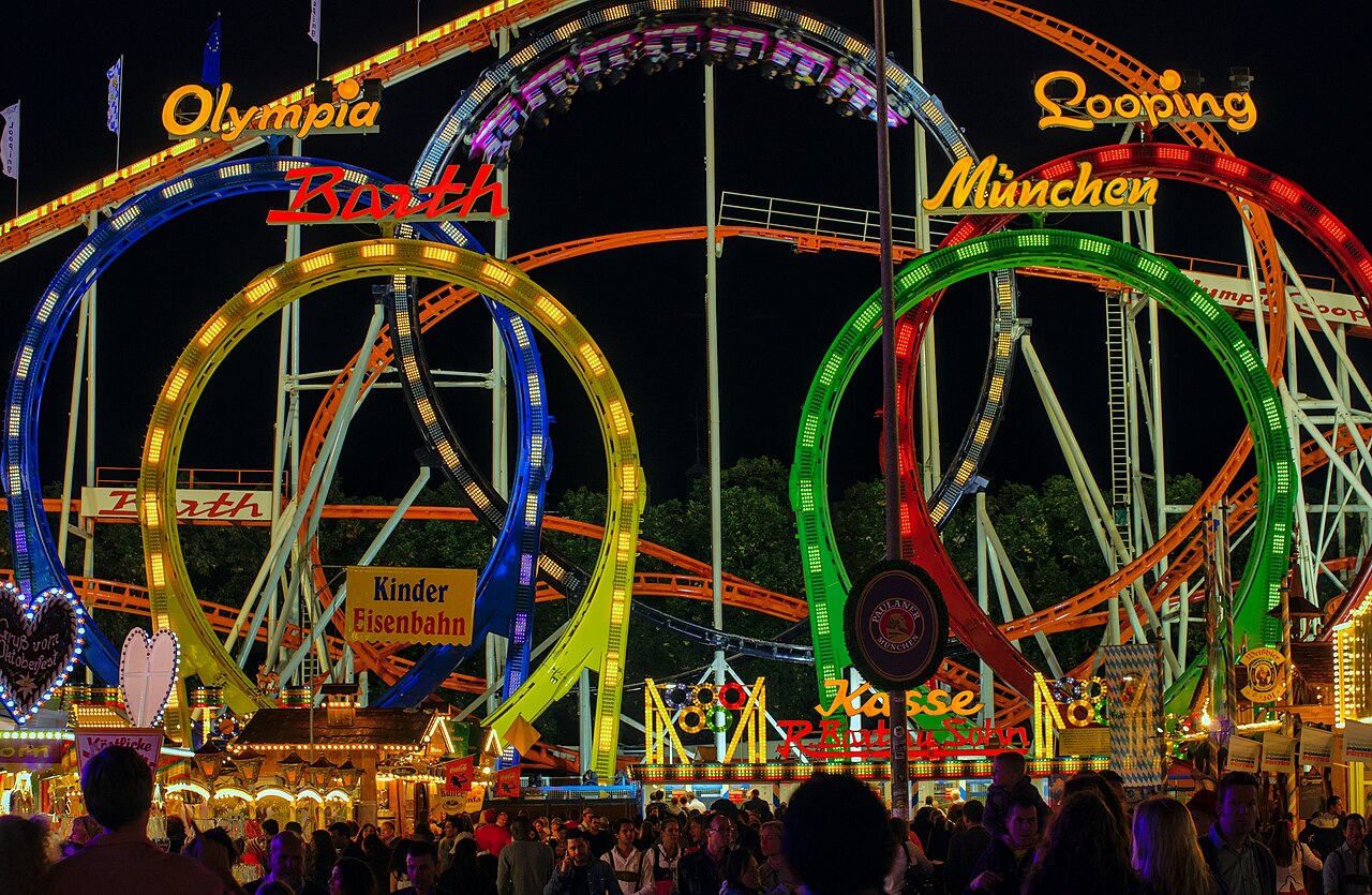 Oktoberfest travel scene