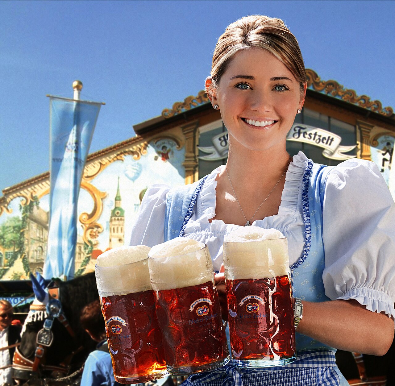 Oktoberfest travel scene