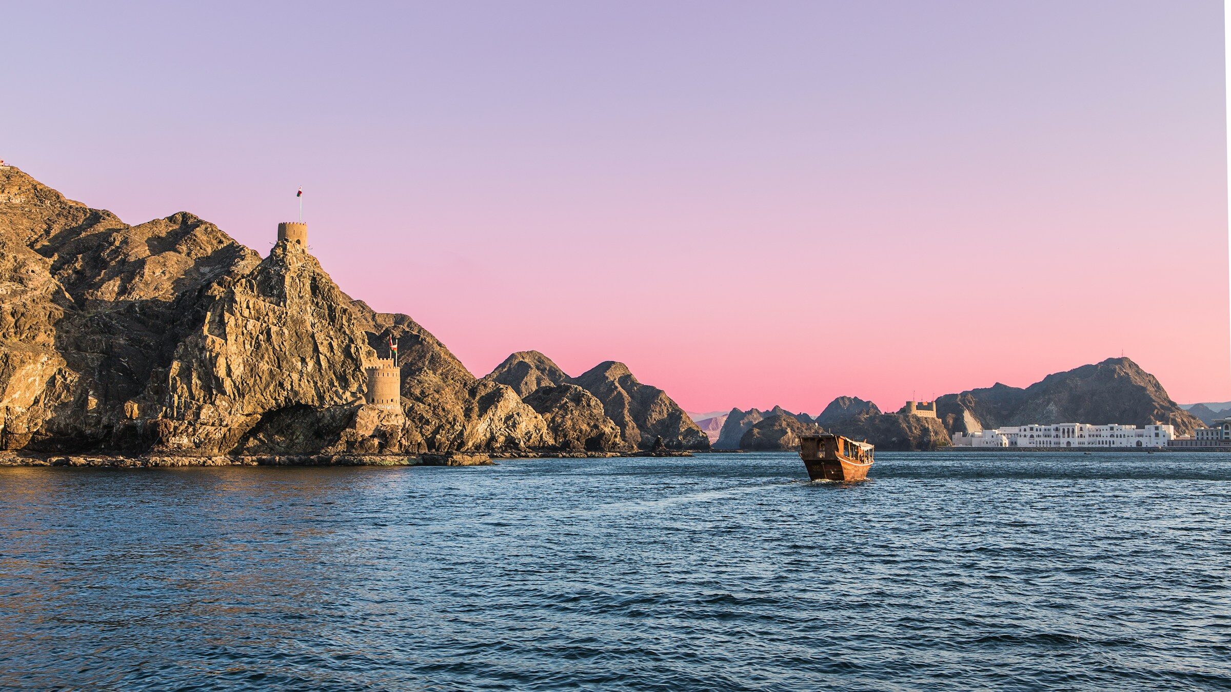 Oman travel scene