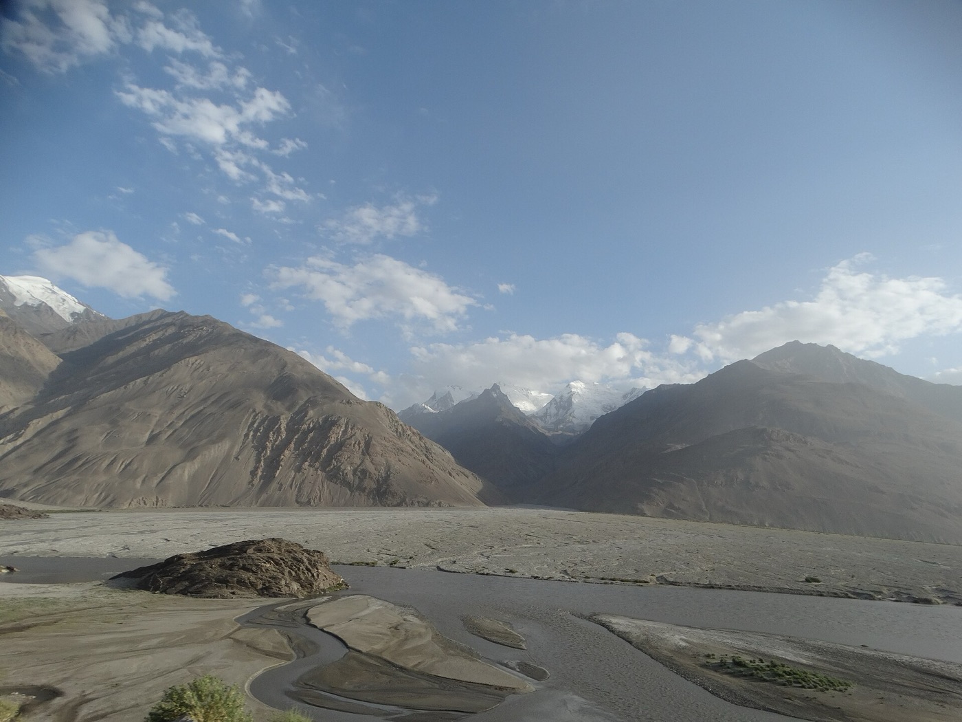 Day 3, Panj River valley below the Pamir peaks